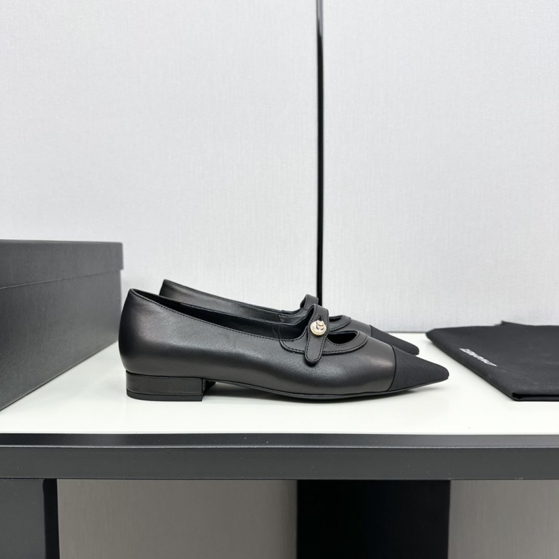 Ch*el flat shoes